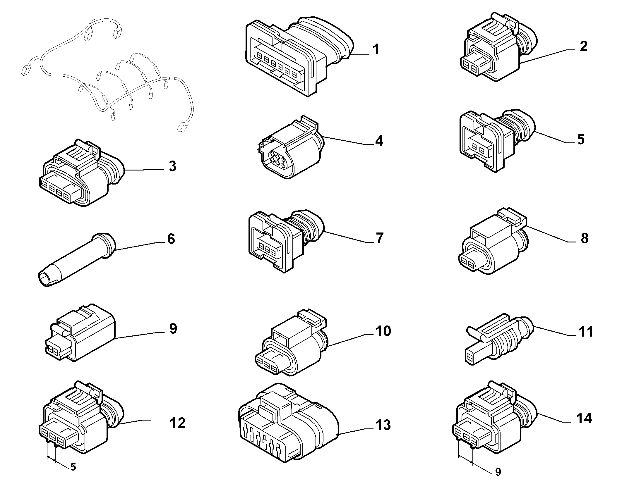 FIAT 71749541 - Fuel supply and injection (var.: 6/rev.: 0): 06 pcs. onlydrive.pro