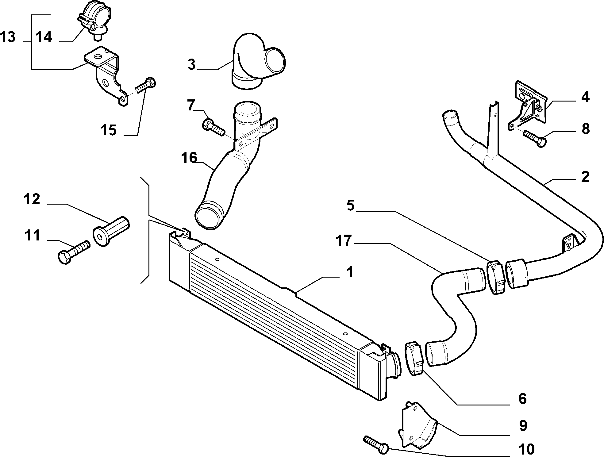 FIAT 1347700080 - Välijäähdytin onlydrive.pro