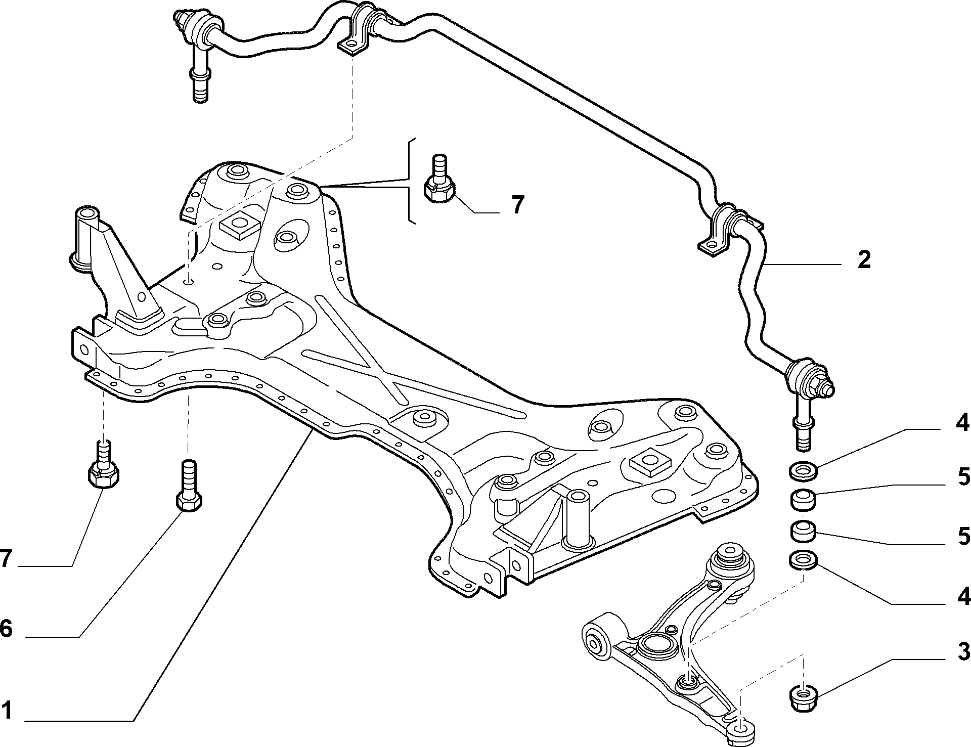 CITROËN 1357572080 - Тяга / стойка, стабилизатор onlydrive.pro