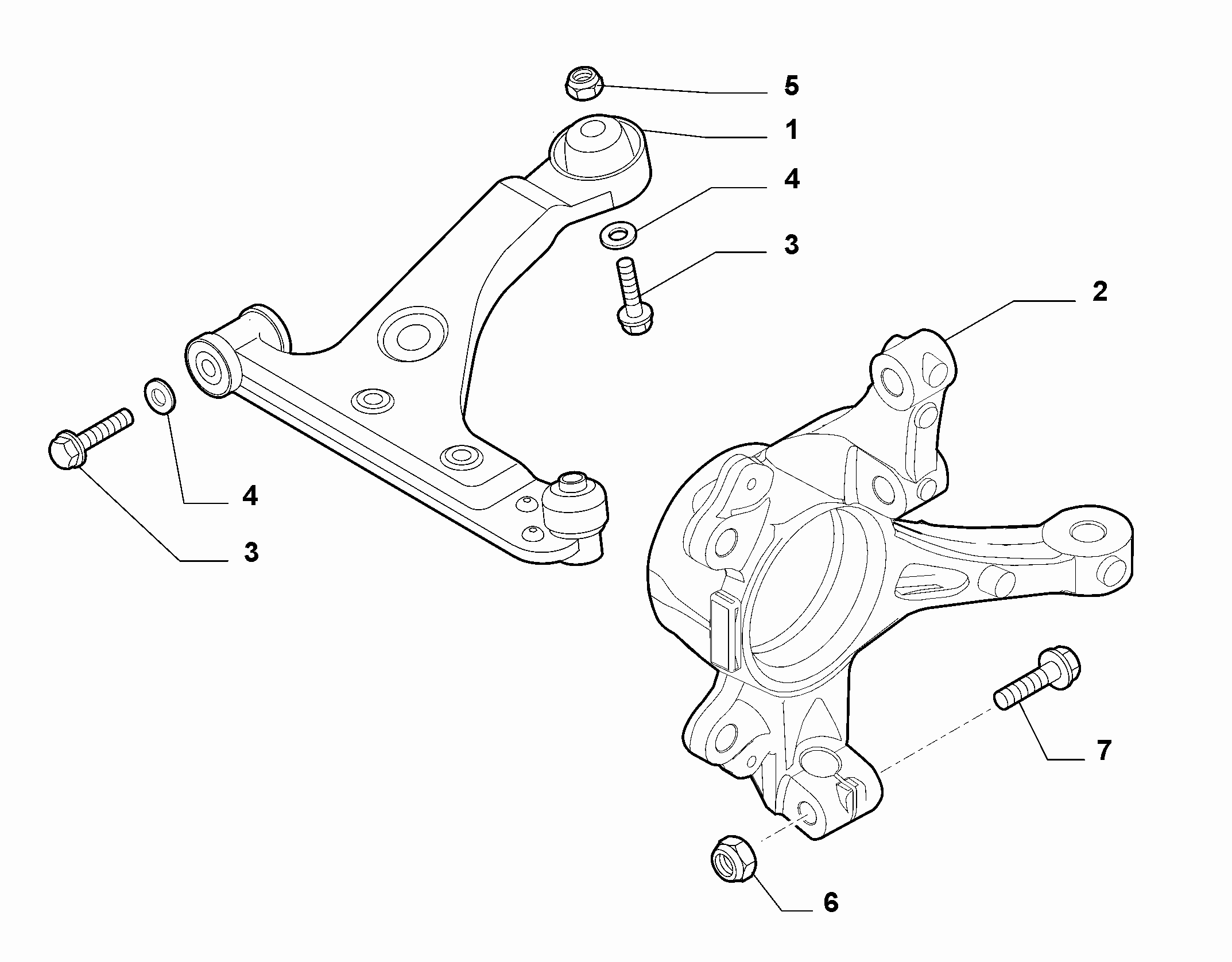 Opel 51783056 - Vikšro valdymo svirtis onlydrive.pro