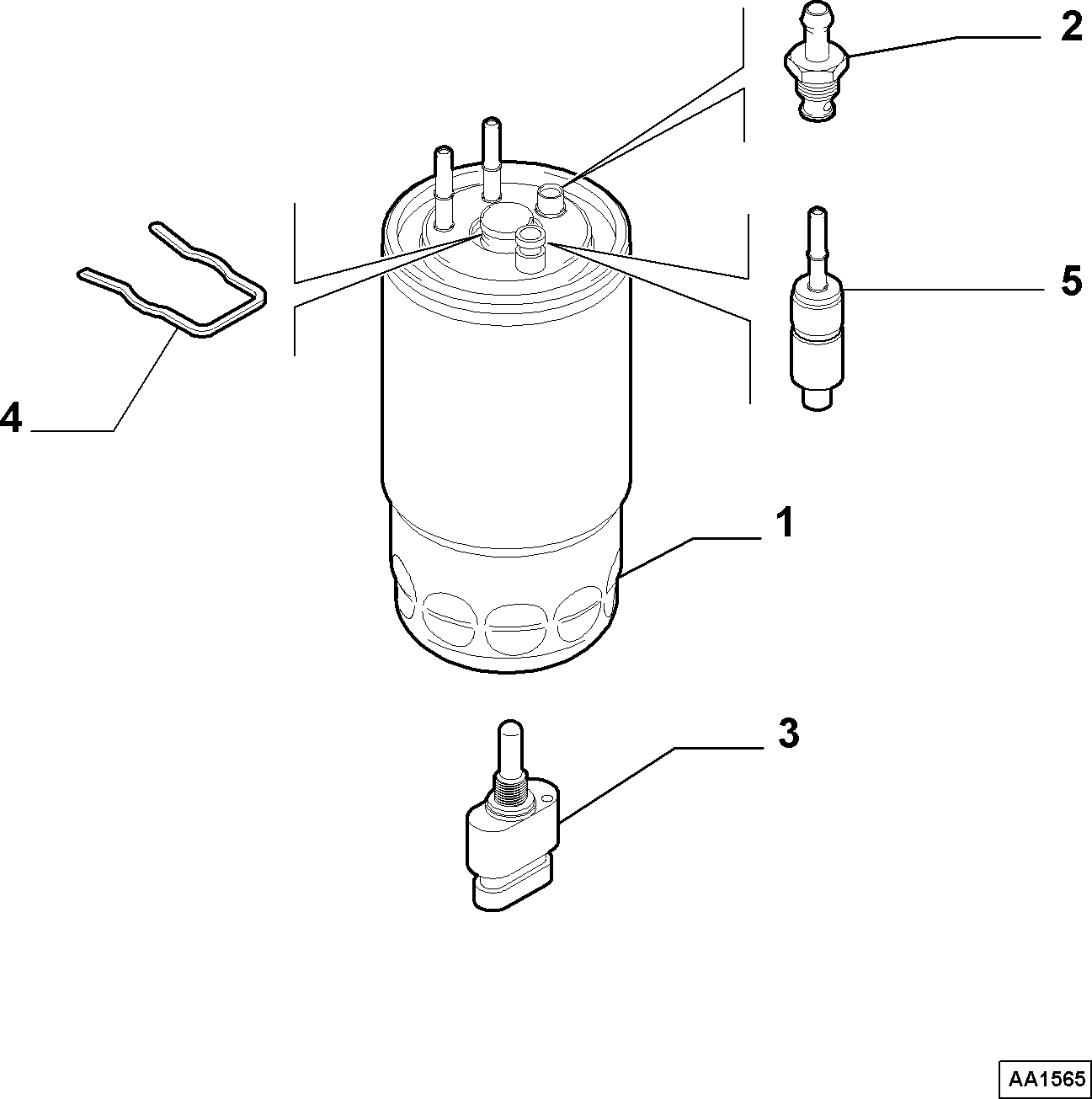 FIAT 77363804 - 55702102 - fuel filter  (var.: 2/rev.: 0), (pnc:1; №1): 01 pcs. onlydrive.pro