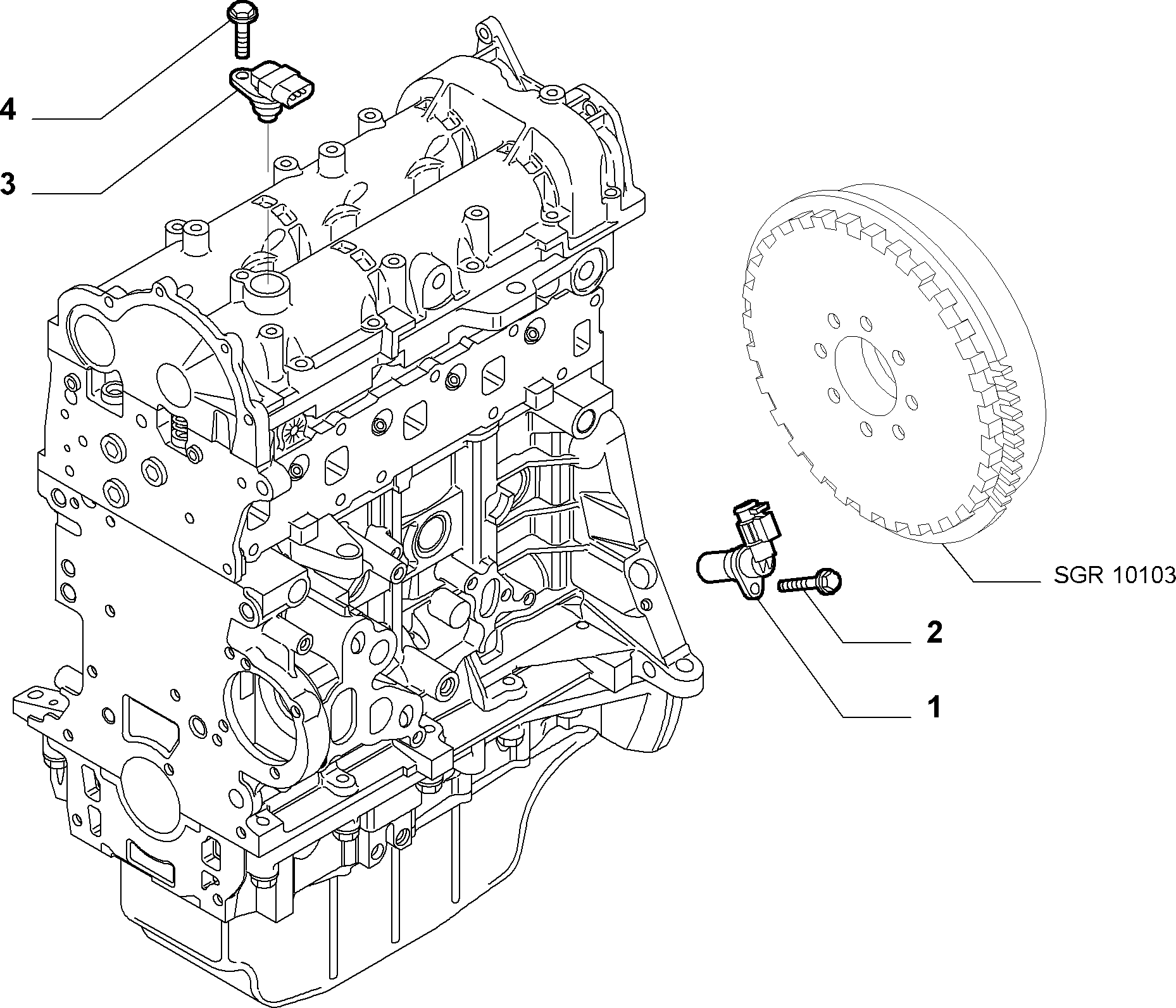 FIAT 55216241 - Fuel supply and injection (var.: 3/rev.: 0): 01 pcs. onlydrive.pro