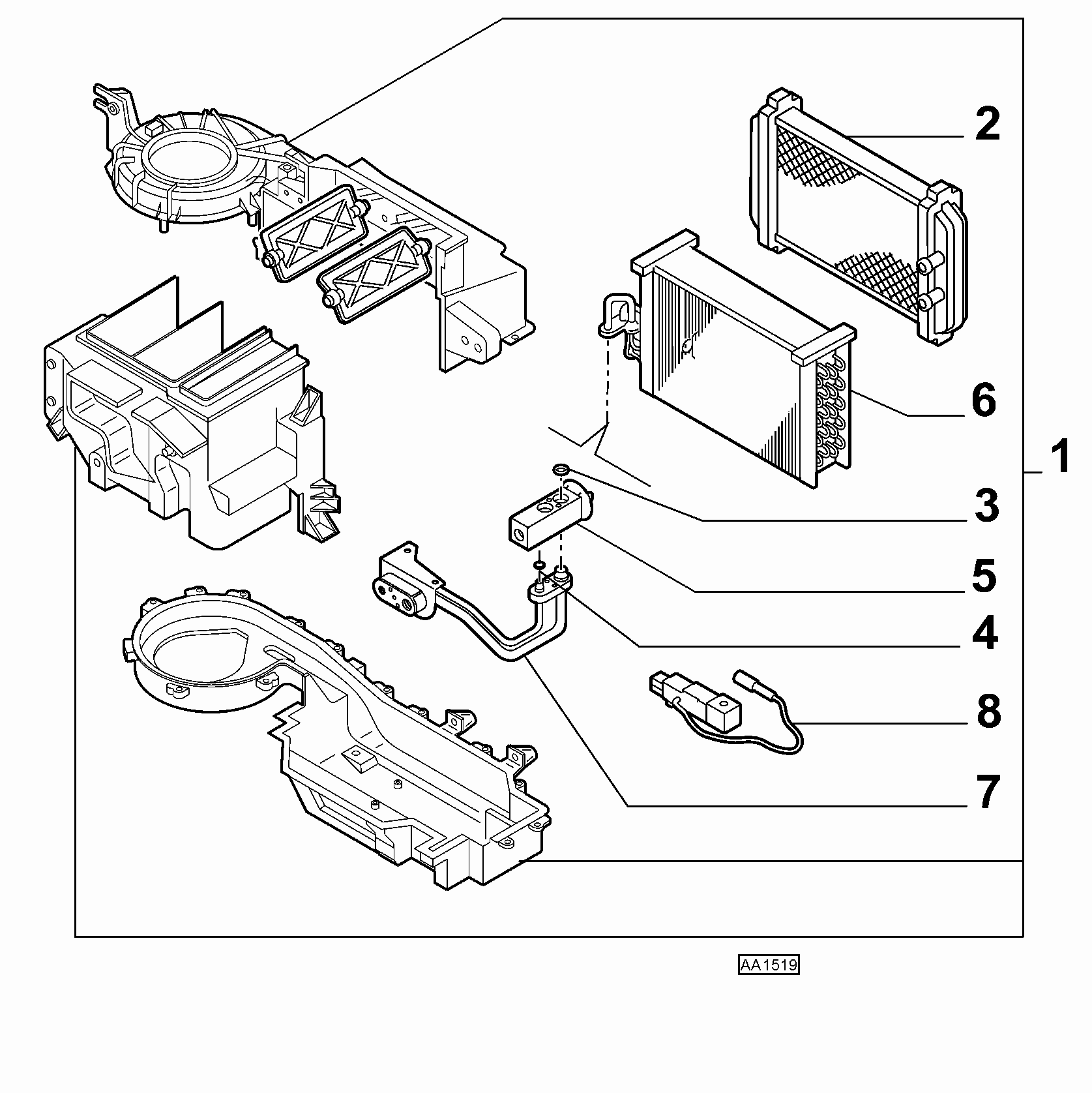 FIAT 46722710 - Теплообменник, отопление салона onlydrive.pro