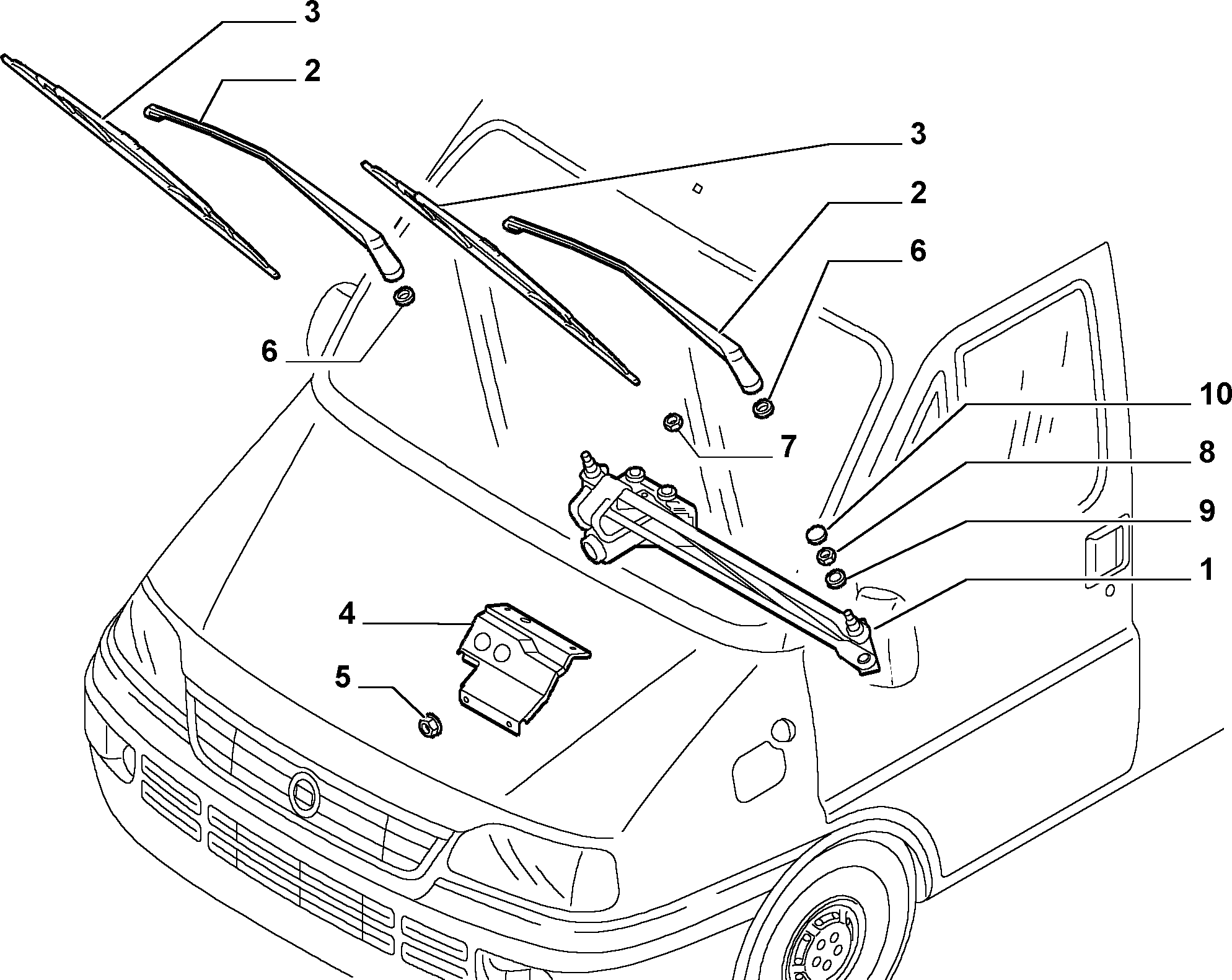 FIAT 13 4150 0080 - Valytuvo gumelė onlydrive.pro