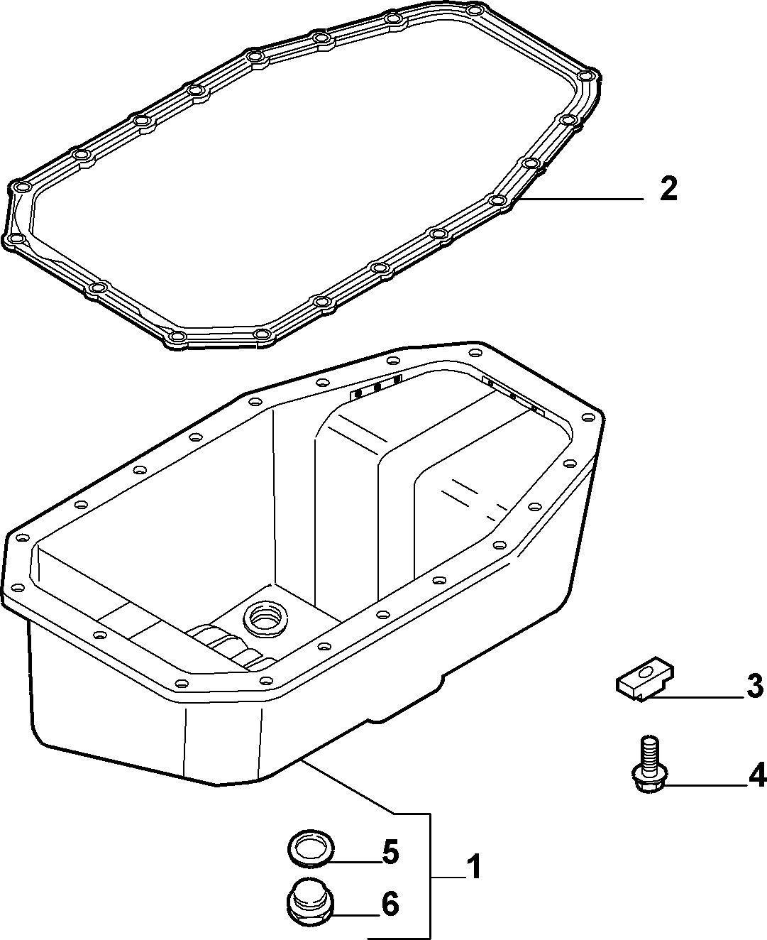 IVECO 16993411 - Block sump and covers (var.: 5/rev.: 0): 01 pcs. onlydrive.pro