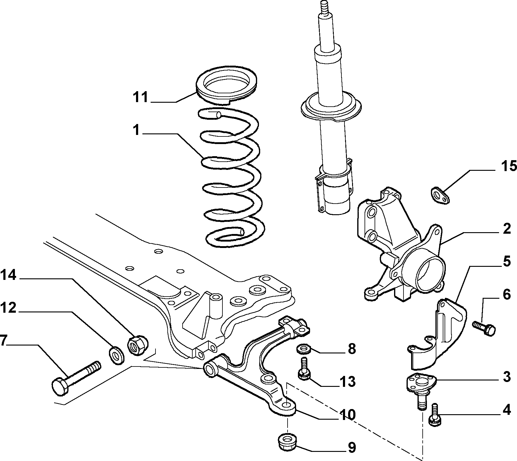 FIAT 1331640080 - Шаровая опора onlydrive.pro