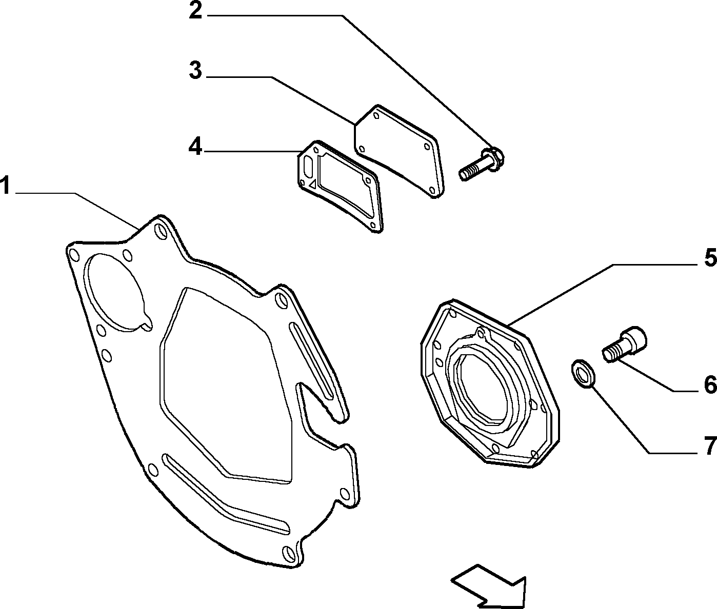 FIAT 504086314 - Shaft Seal, crankshaft onlydrive.pro