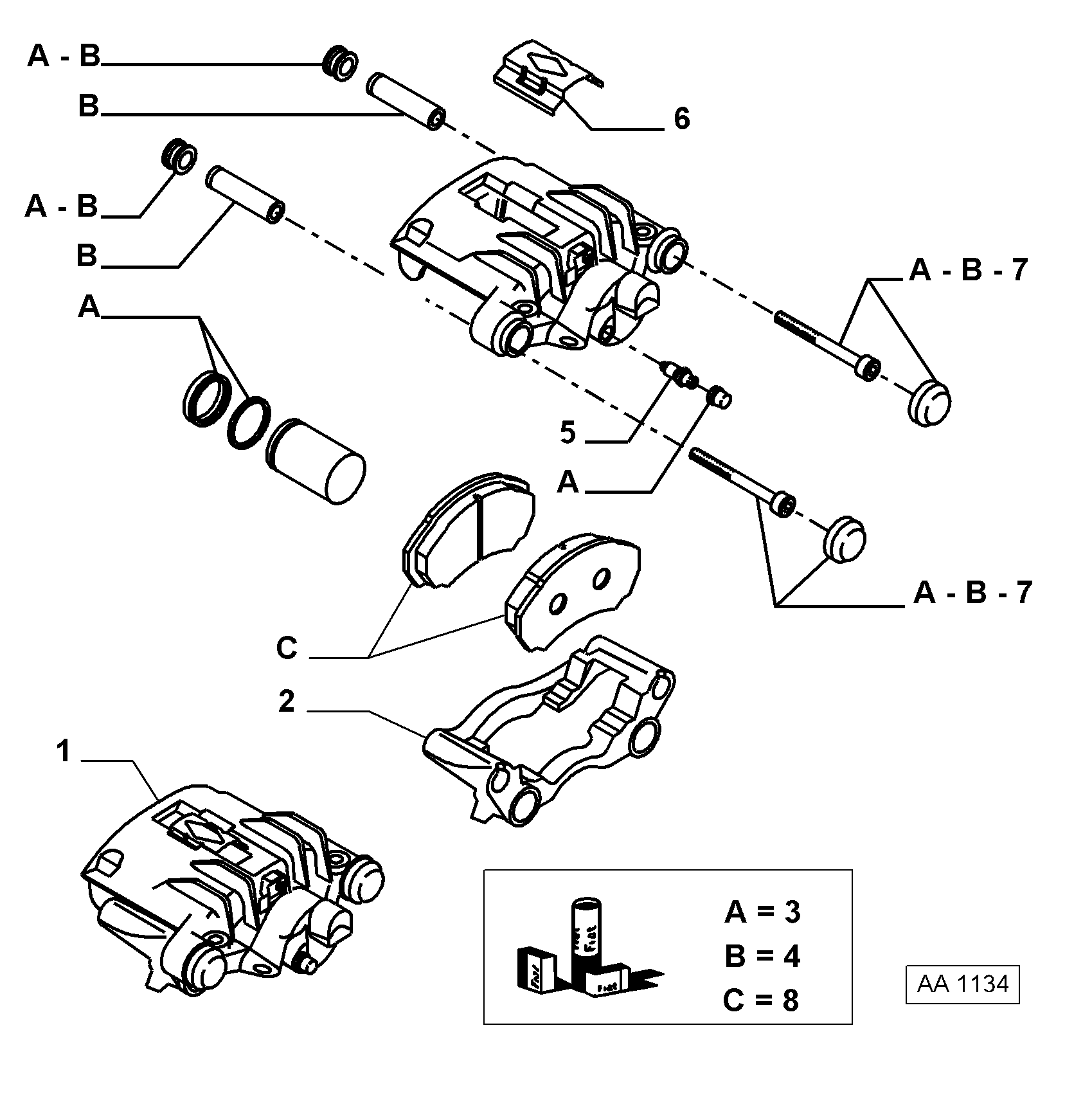 FIAT 71752985 - Тормозные колодки, дисковые, комплект onlydrive.pro