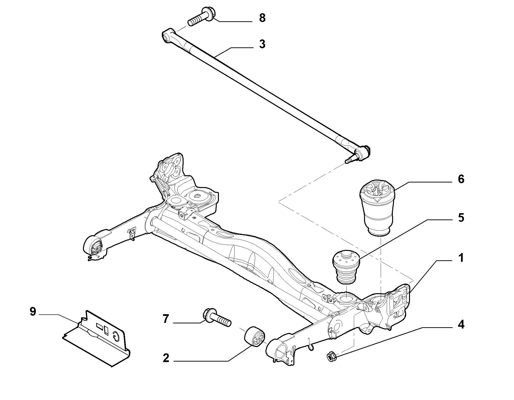 FIAT 1400171280 - Bush of Control / Trailing Arm onlydrive.pro