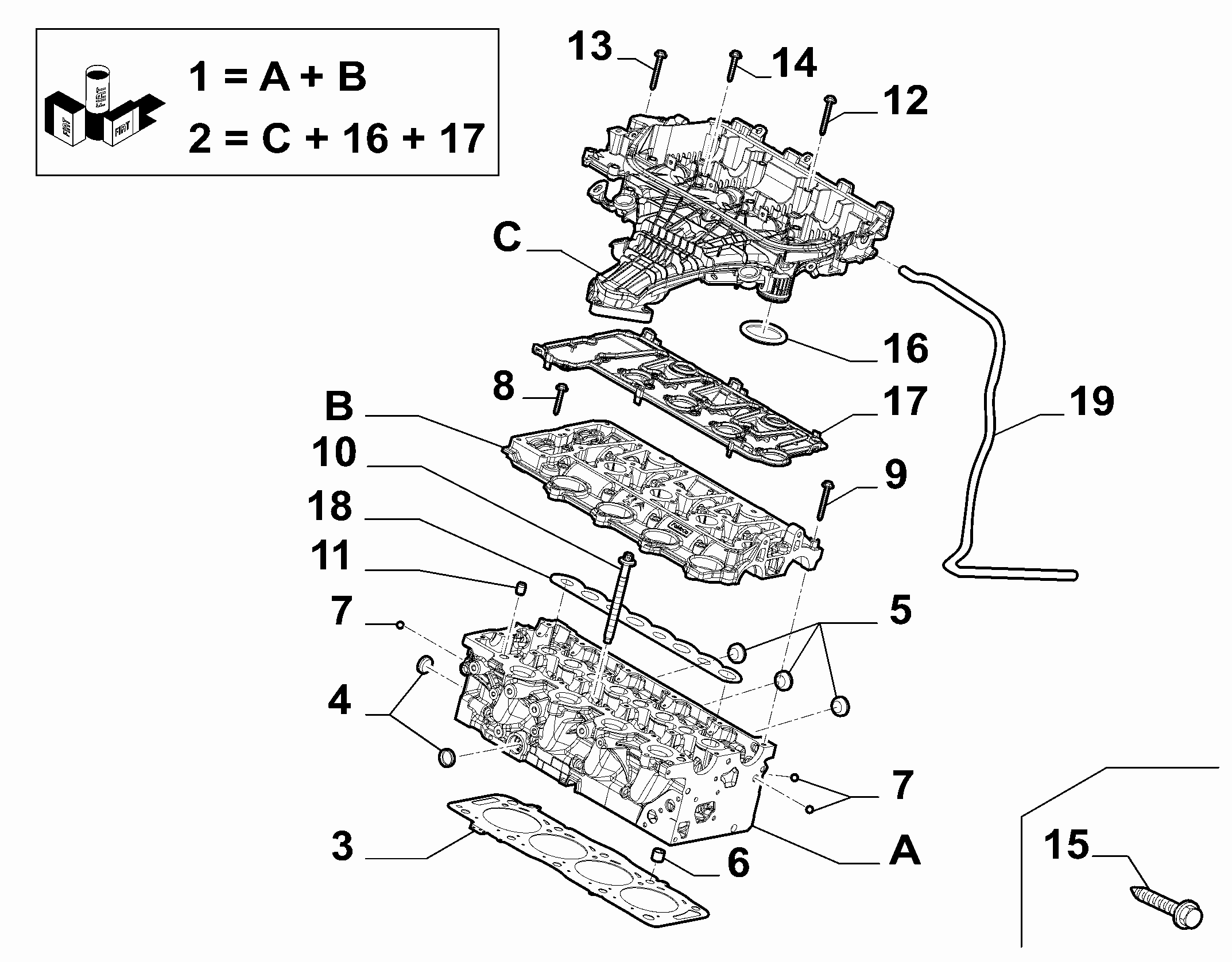 CITROËN 9802033280 - Болт головки цилиндра onlydrive.pro