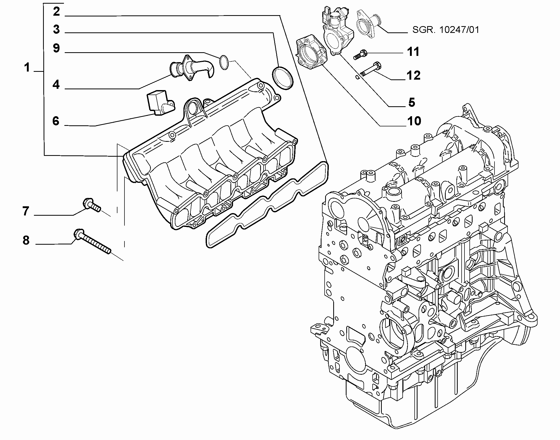 Chrysler 55 219 298 - Devējs, Pūtes spiediens onlydrive.pro