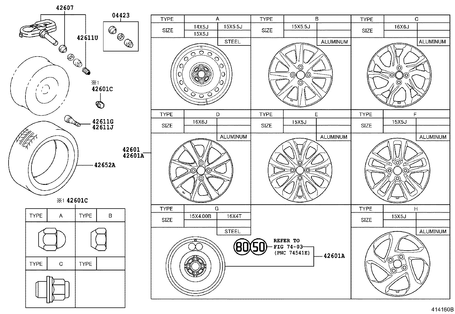 TOYOTA 4260702031 - Pyöräanturi, rengaspaine onlydrive.pro