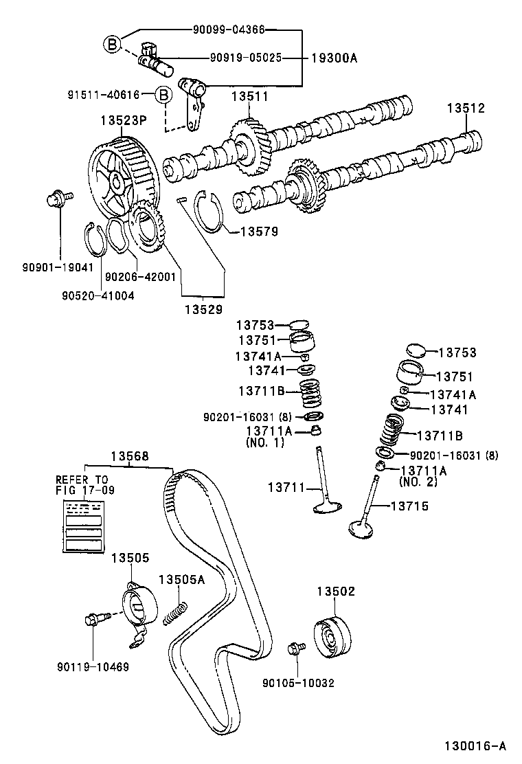 TOYOTA 90507-17003 - Timing Belt onlydrive.pro