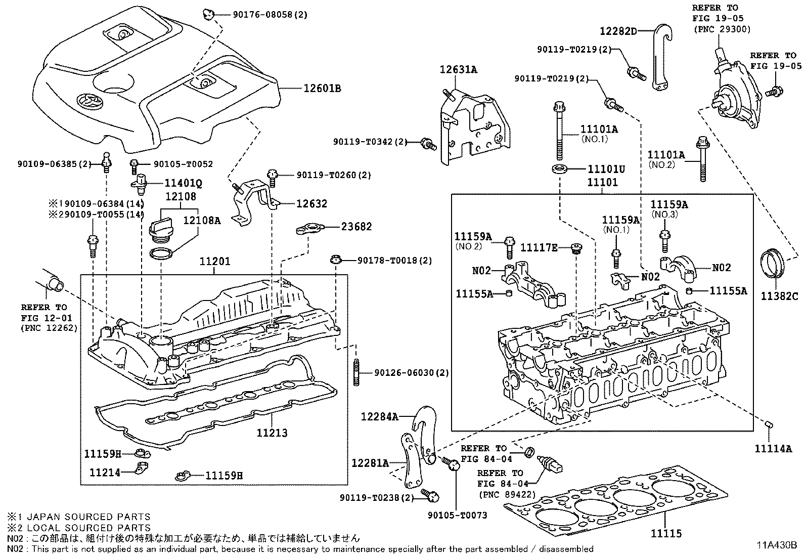 TOYOTA 12180-0H020 - Sealing Cap, oil filling port onlydrive.pro