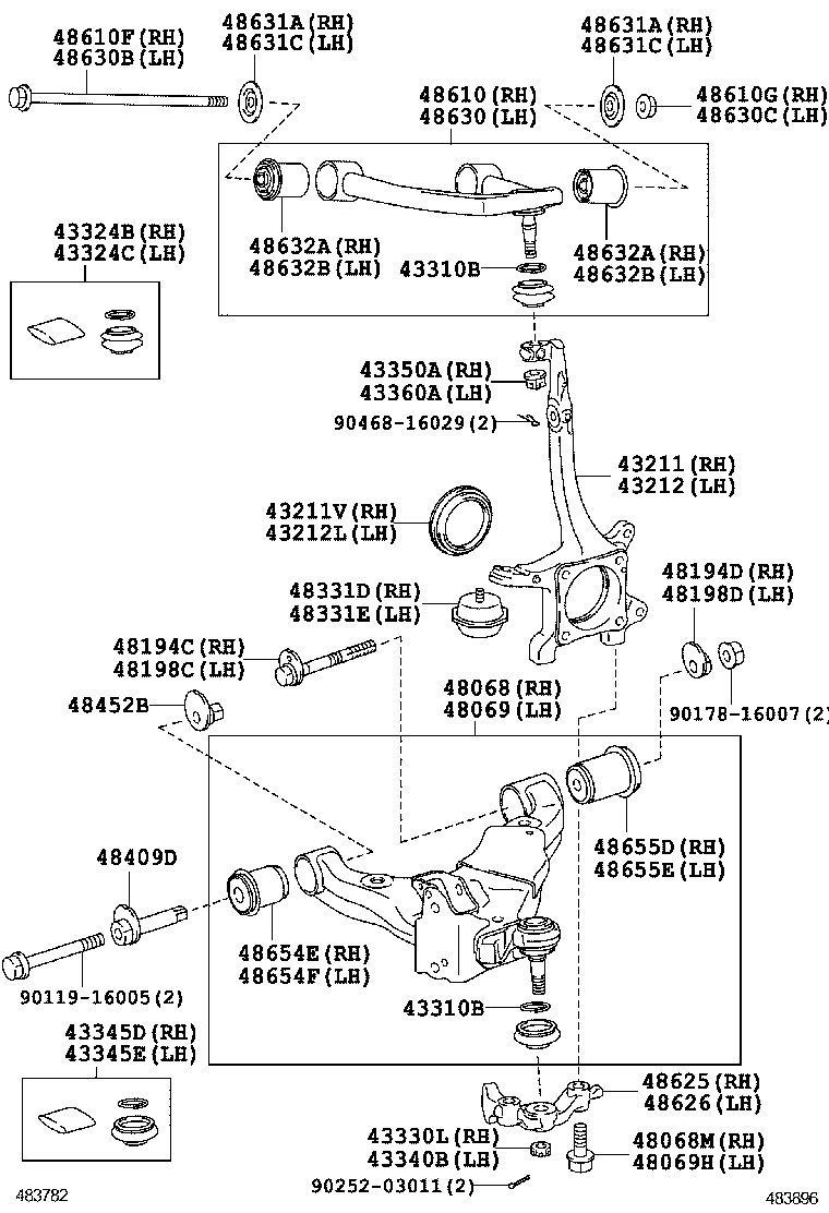 TOYOTA 90316-72001 - Riteņa rumbas gultņa komplekts onlydrive.pro