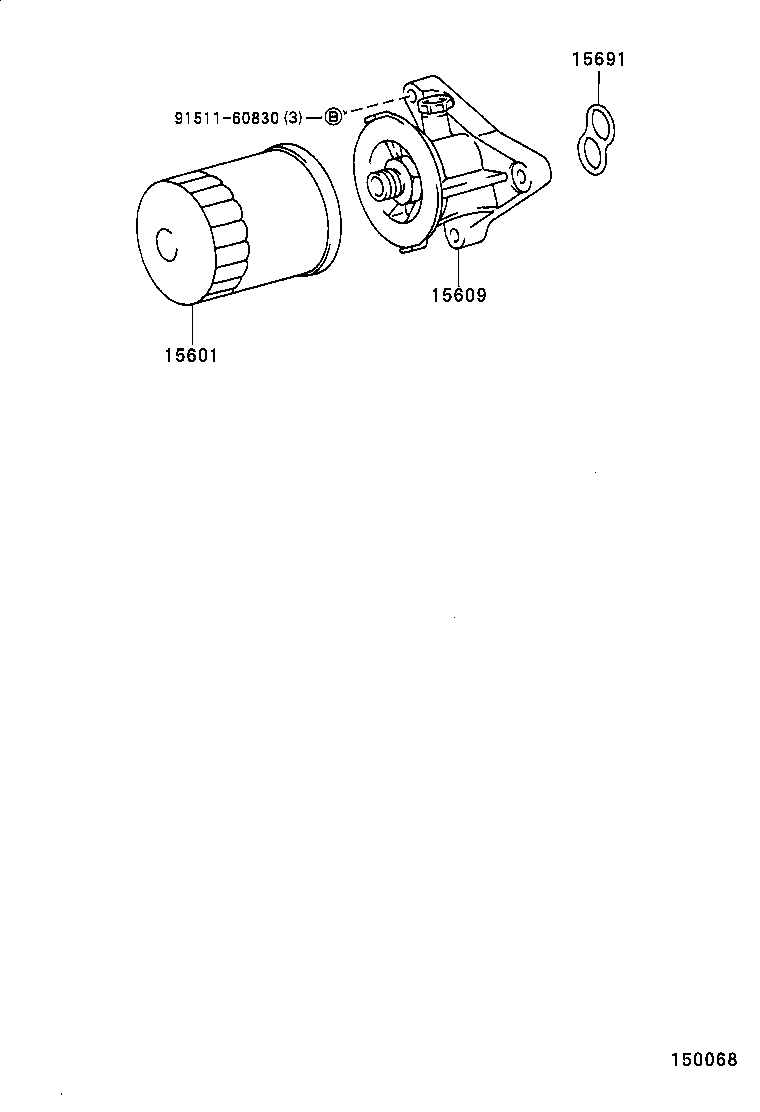 Opel 90915-03002 - Õlifilter onlydrive.pro