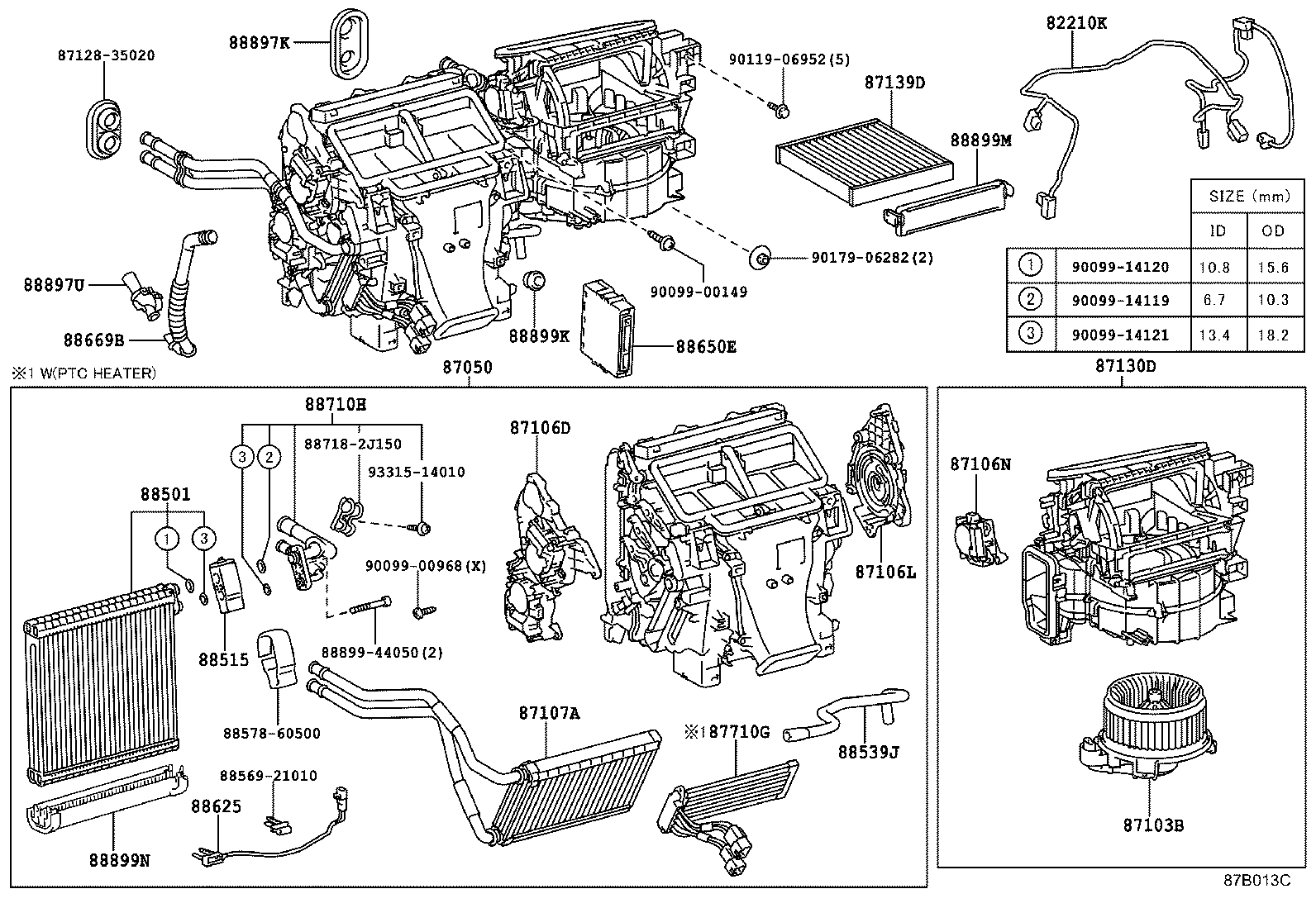 Subaru 87139-30040 - Suodatin, sisäilma onlydrive.pro