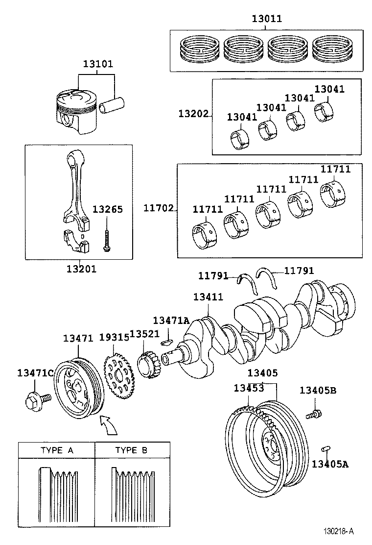 TOYOTA 13521-23010 - Timing Chain Kit onlydrive.pro