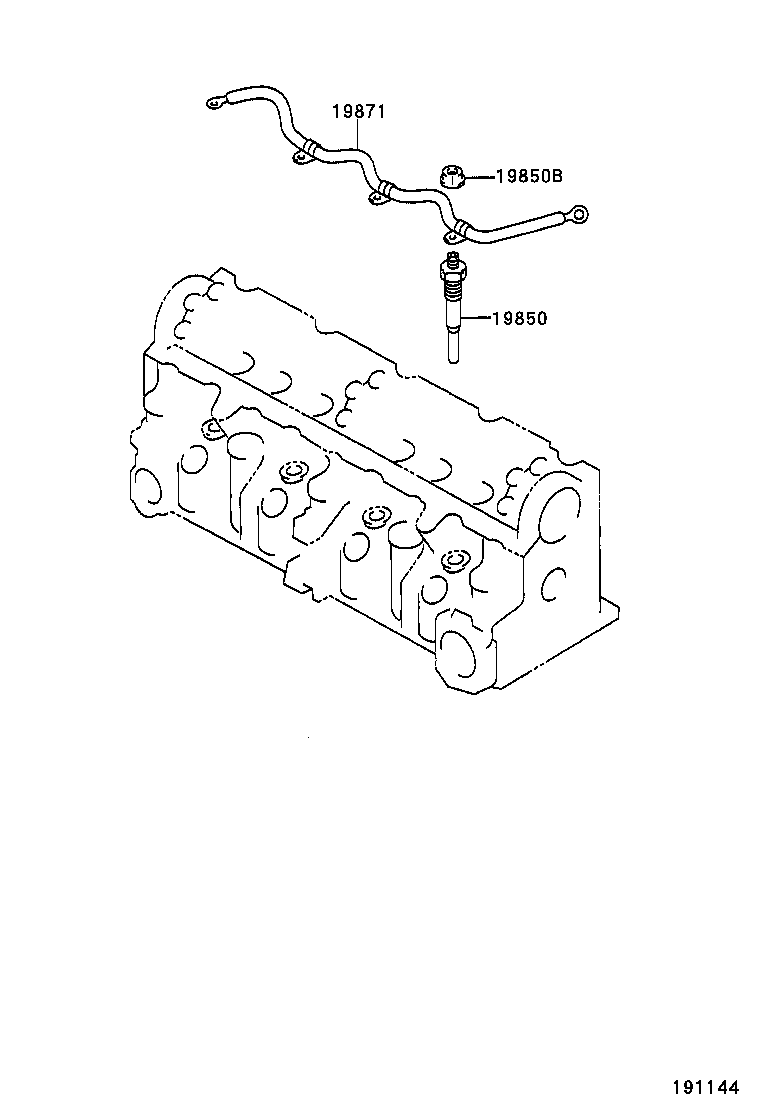 TOYOTA SU001-00351 - Glow Plug onlydrive.pro