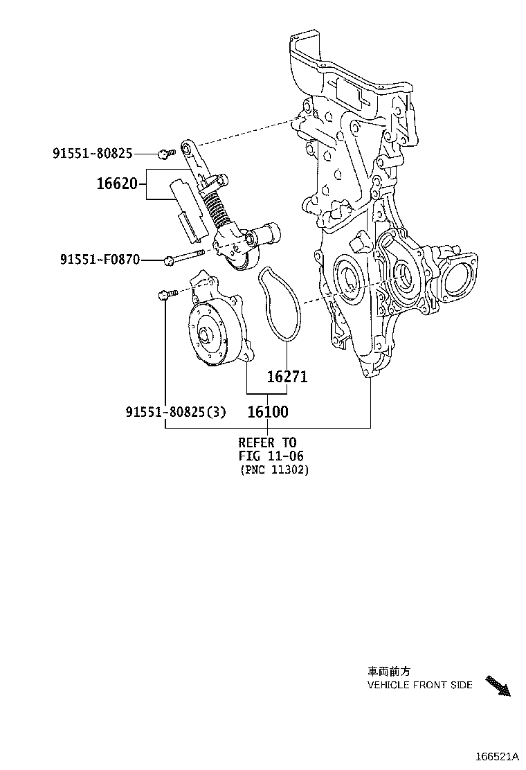 TOYOTA 16100-39565 - Water Pump onlydrive.pro