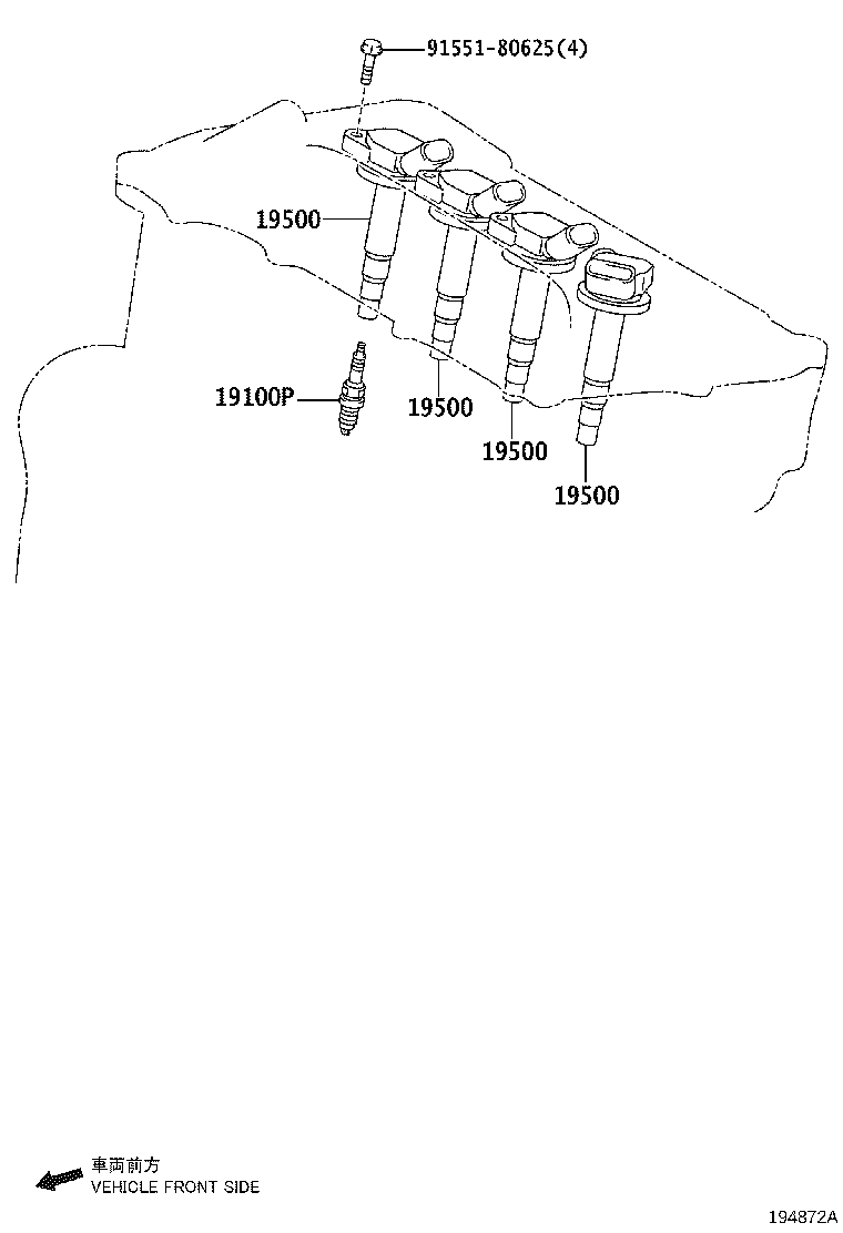 TOYOTA 90919 01275 - Uždegimo žvakė onlydrive.pro