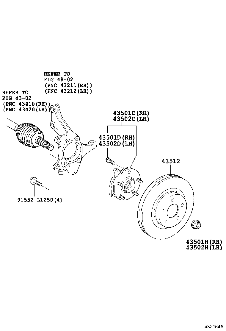 TOYOTA 43512-12670 - Brake Disc onlydrive.pro