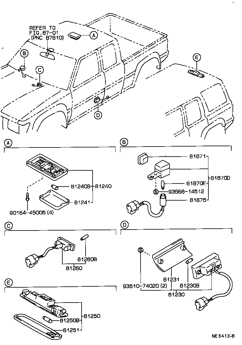 TOYOTA 90981-11004 - Polttimo, mittariston valo onlydrive.pro