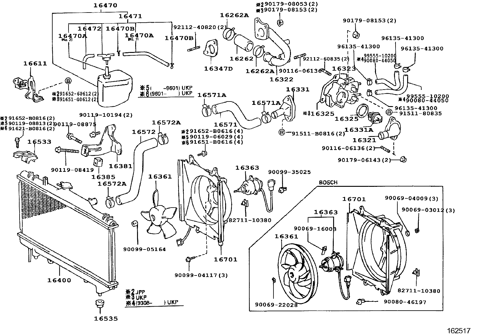 TOYOTA 90080-23003 - Termostaat,Jahutusvedelik onlydrive.pro