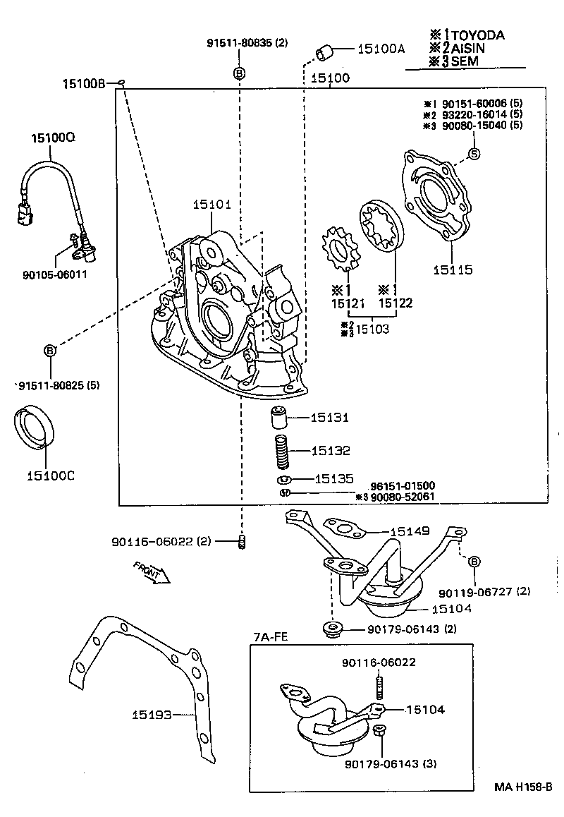 TOYOTA 9031132018 - Shaft Seal, camshaft onlydrive.pro