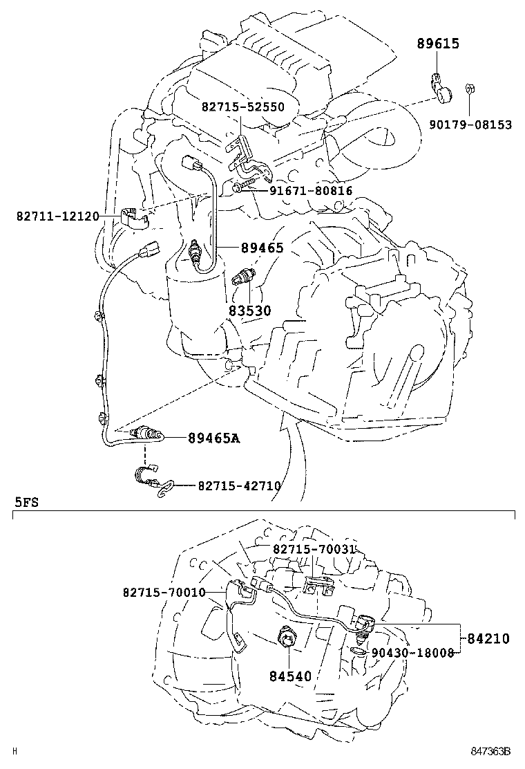 TOYOTA 894650D110 - Oxygen, Lambda Sensor onlydrive.pro