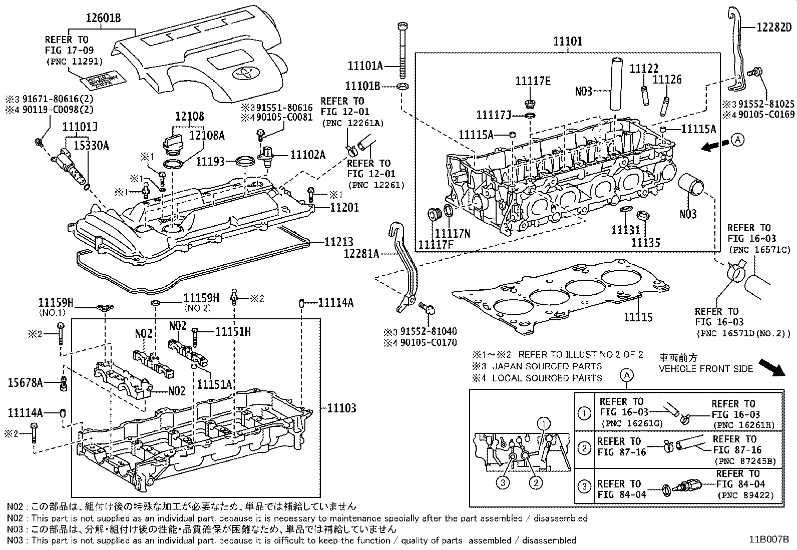 TOYOTA 15330-0T030 - Регулирующий клапан, выставление распределительного вала onlydrive.pro