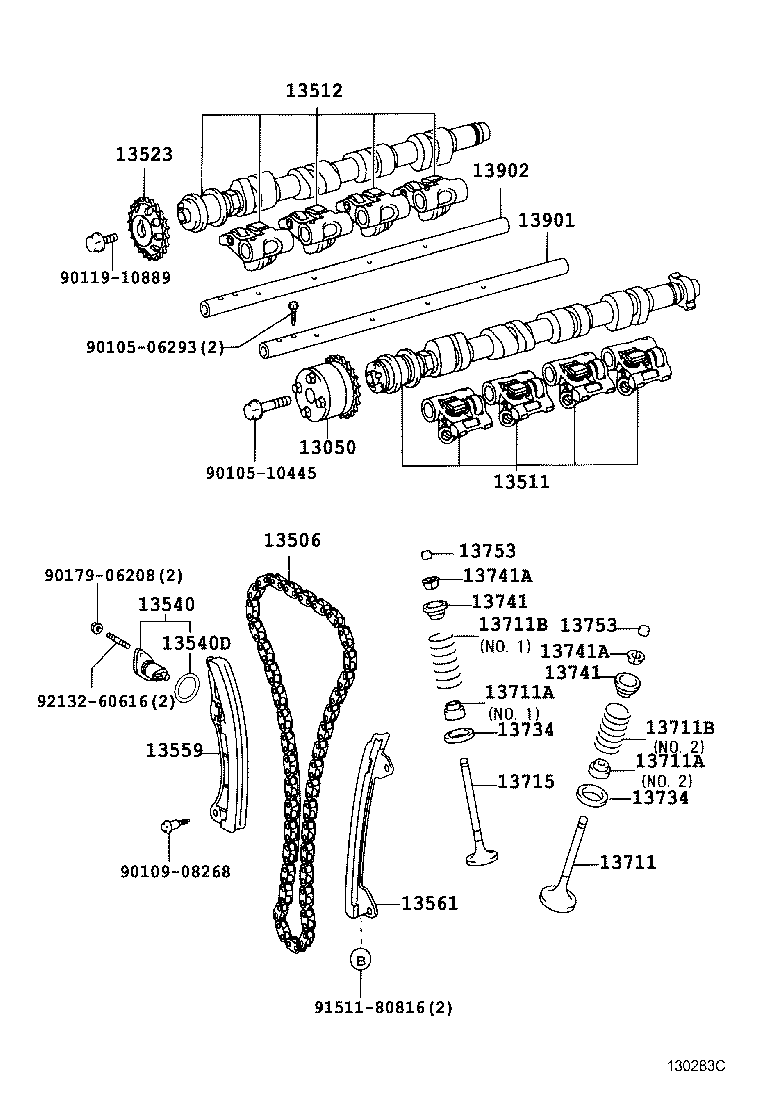 CITROËN 13523-22020 - Timing Chain Kit onlydrive.pro