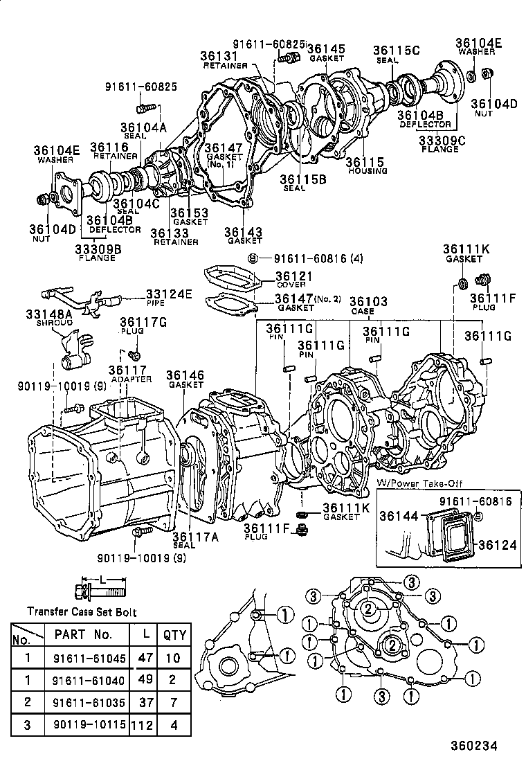 TOYOTA 9031138140 - Vārpstas blīvgredzens, Sadales kārba onlydrive.pro