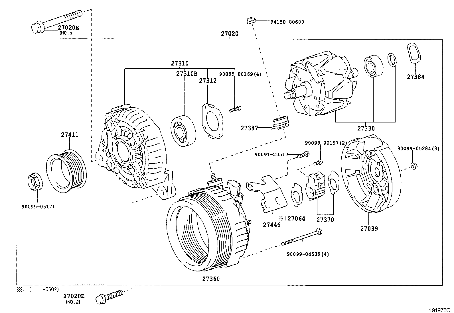 TOYOTA 9151160840 - Varžtas, išmetimo sistema onlydrive.pro