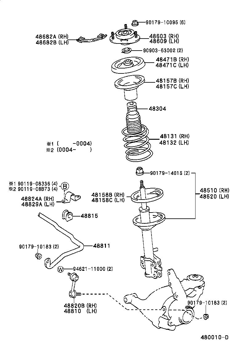 TOYOTA 90903-63002 - Rullalaakeri, jousijalkalaakeri onlydrive.pro