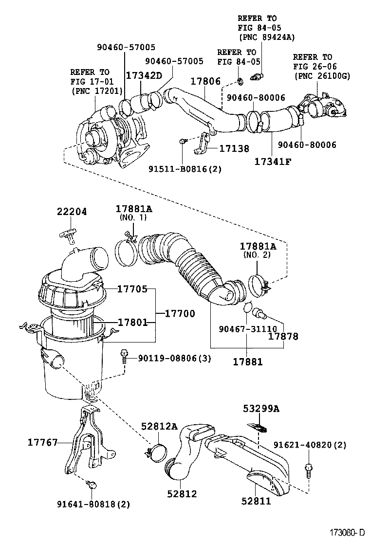 TOYOTA 22204-30010 - Air Mass Sensor onlydrive.pro