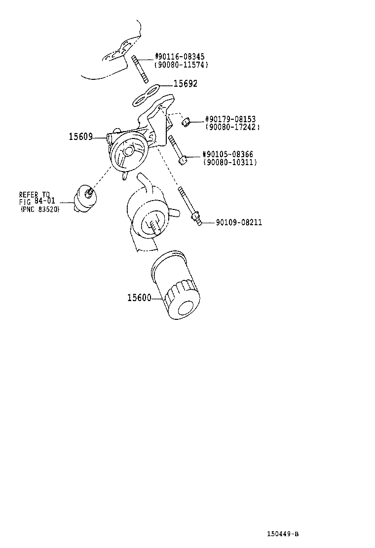 TOYOTA 9091520004 - Oil Filter onlydrive.pro