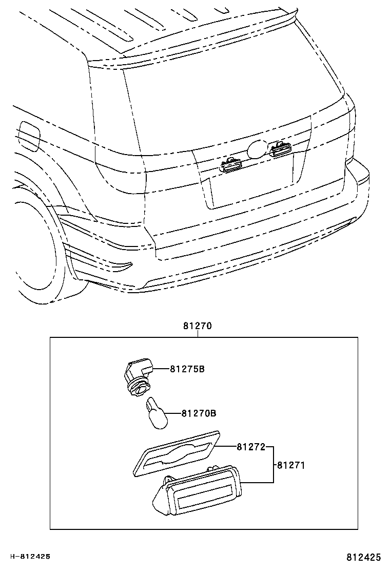 TOYOTA 9008498043 - Polttimo, mittariston valo onlydrive.pro