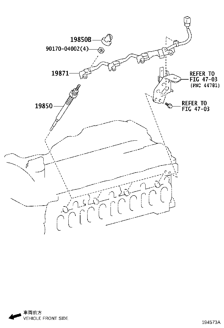 TOYOTA 19850 11040 - Glow Plug onlydrive.pro