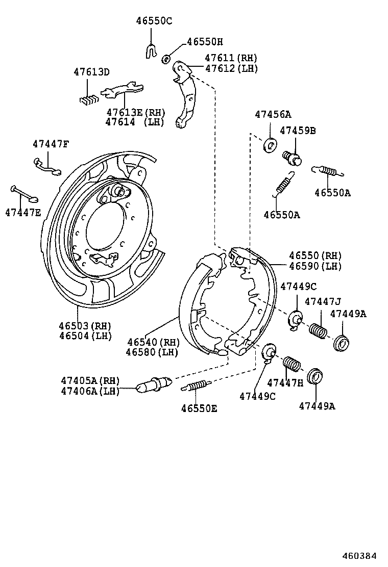 TOYOTA 47405-30040 - Adjuster, braking system onlydrive.pro