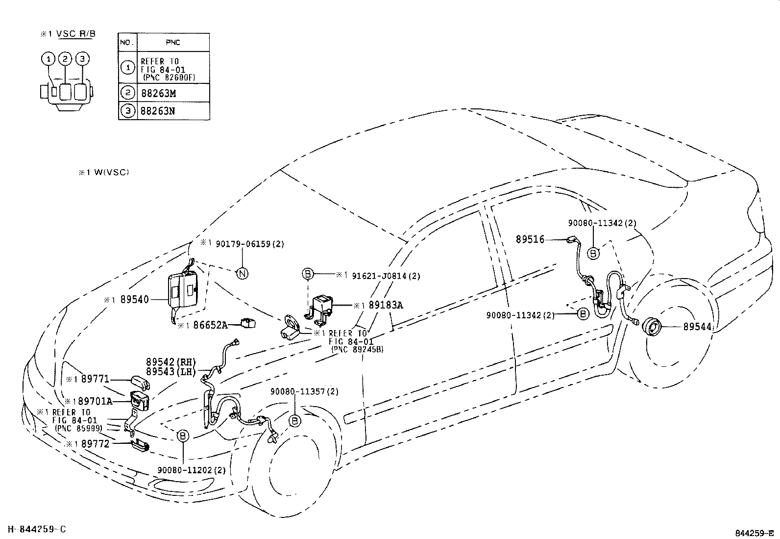 TOYOTA 8954206010 - Sensor, wheel speed onlydrive.pro