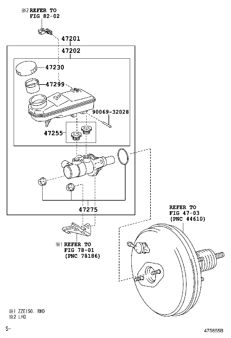 TOYOTA 47230 0D010 - Sealing Cap, brake fluid reservoir onlydrive.pro