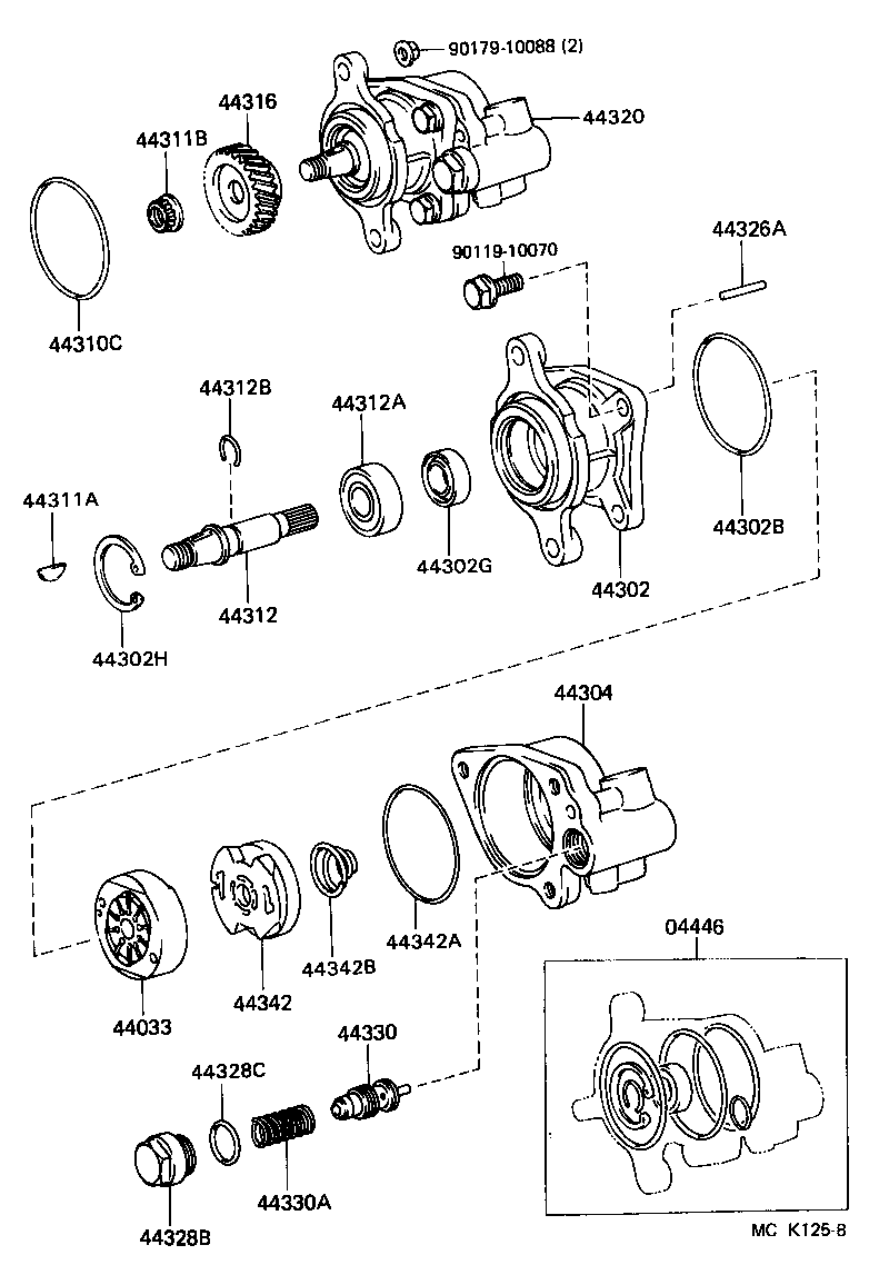 TOYOTA 9030160002 - Прокладка, впускной коллектор onlydrive.pro