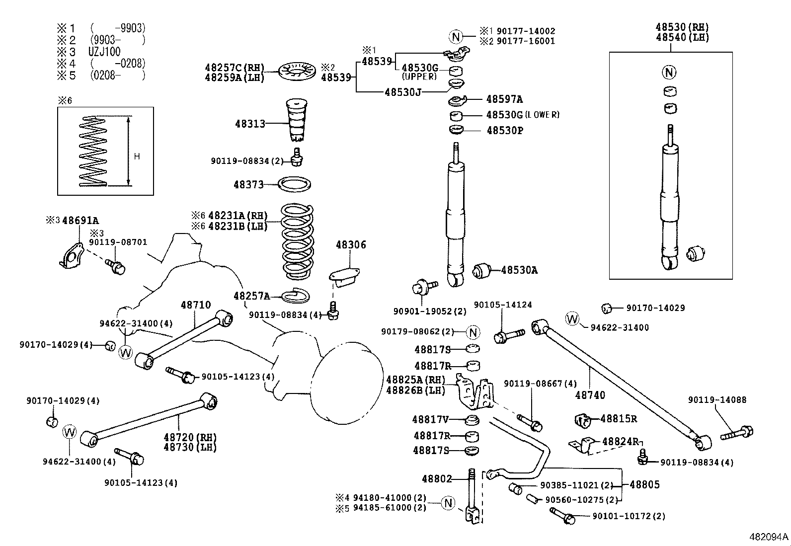 Opel 48817-30010 - Тяга / стойка, стабилизатор onlydrive.pro