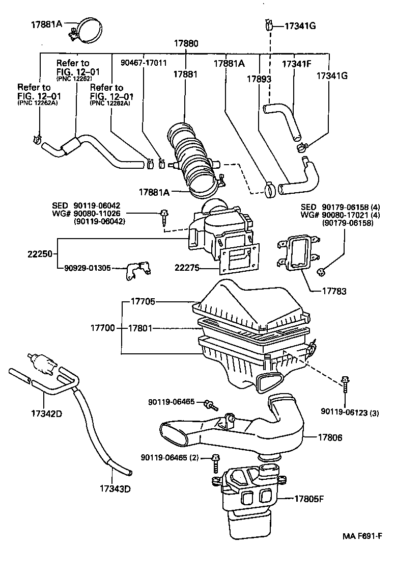 TOYOTA 17801-03010 - Ilmansuodatin onlydrive.pro