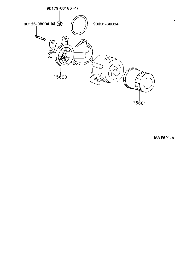 TOYOTA 9091520001 - Öljynsuodatin onlydrive.pro