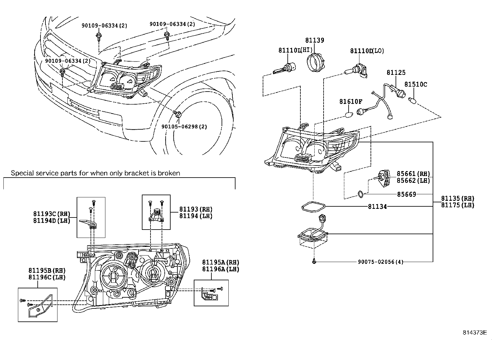 TOYOTA 9098120021 - Bulb, spotlight onlydrive.pro