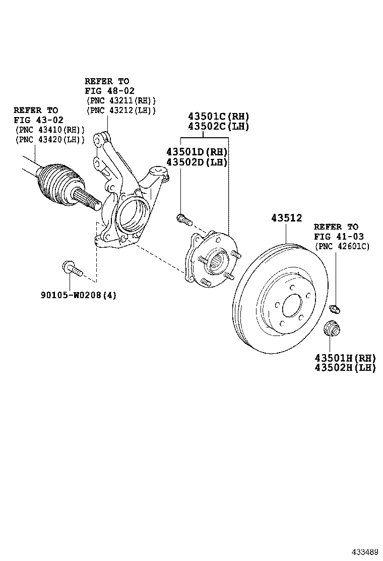 NISSAN 43550-02020 - Wheel Hub onlydrive.pro