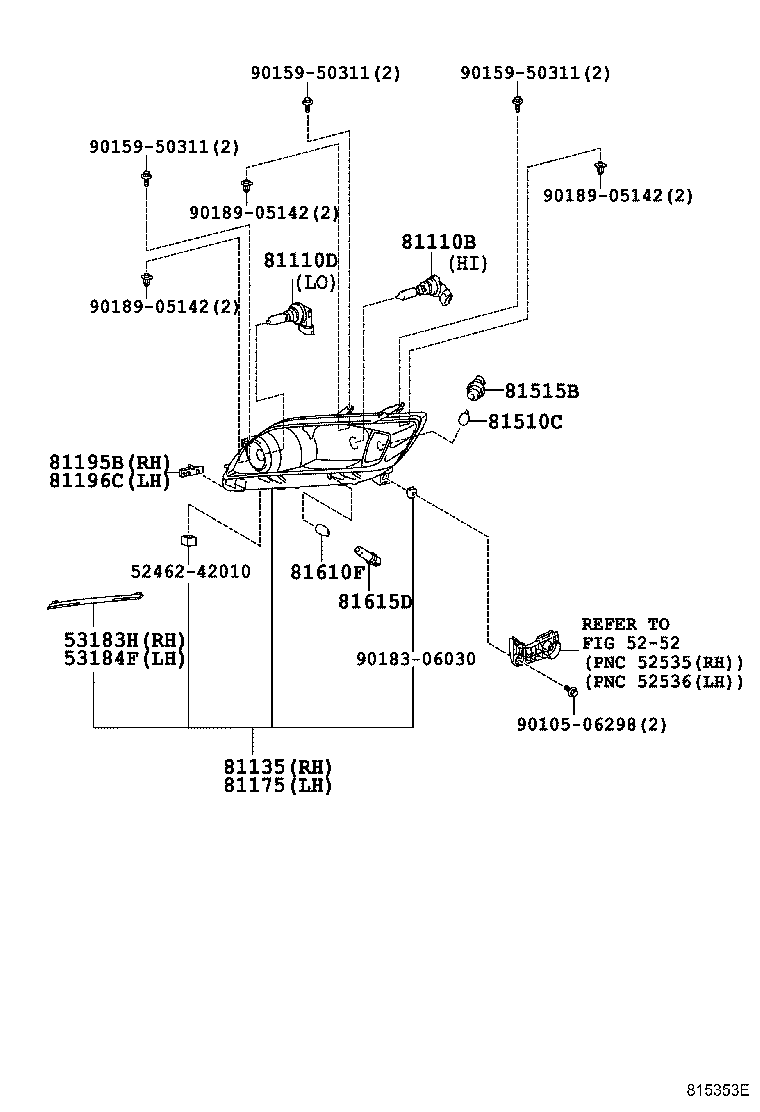 TOYOTA 9098113082 - Hõõgpirn,udutuled onlydrive.pro