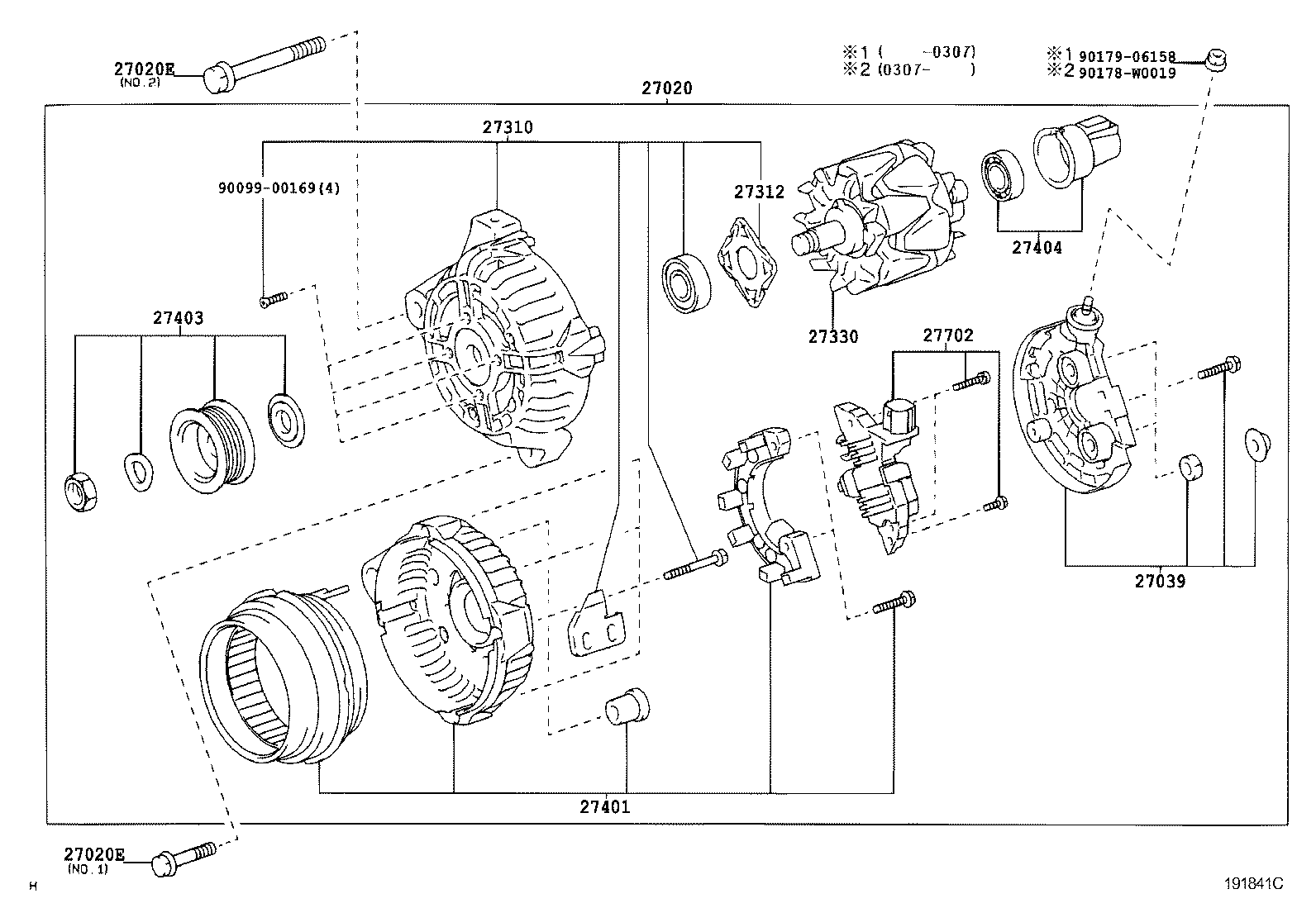 TOYOTA 27060-0H070 - Laturi onlydrive.pro